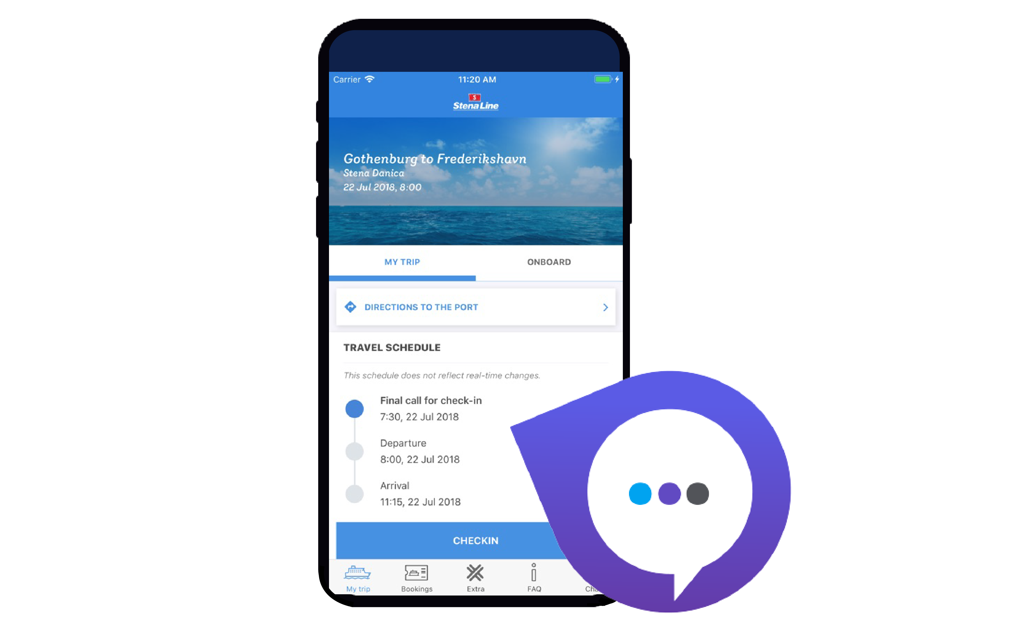 Travel mate app Stena Line