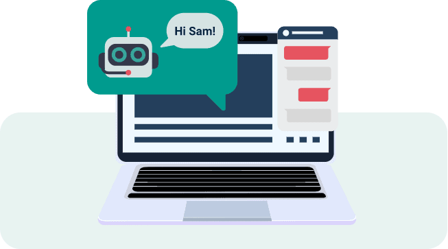 Conversational AI live chat