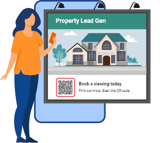 QR codes for property questions and problems