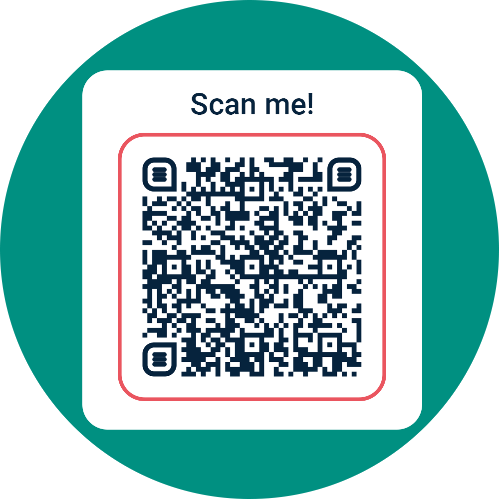 QR code you can scan to speak with EBI.AI's resident AI assistant, Clawson