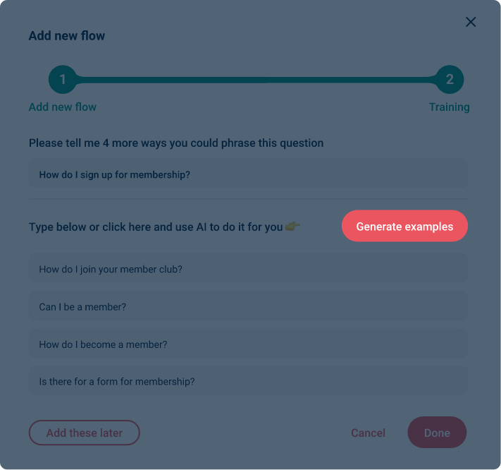 LLM AI assistant training